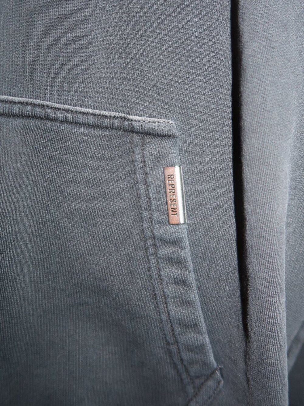 Represent Washed Black Hoodie XXS - Picture 2 of 6